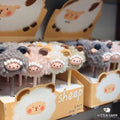 Cute Fluffy Lamb Pom-Pom Pen - Adorable Sheep Stationery