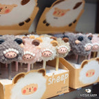 Cute Fluffy Lamb Pom-Pom Pen - Adorable Sheep Stationery