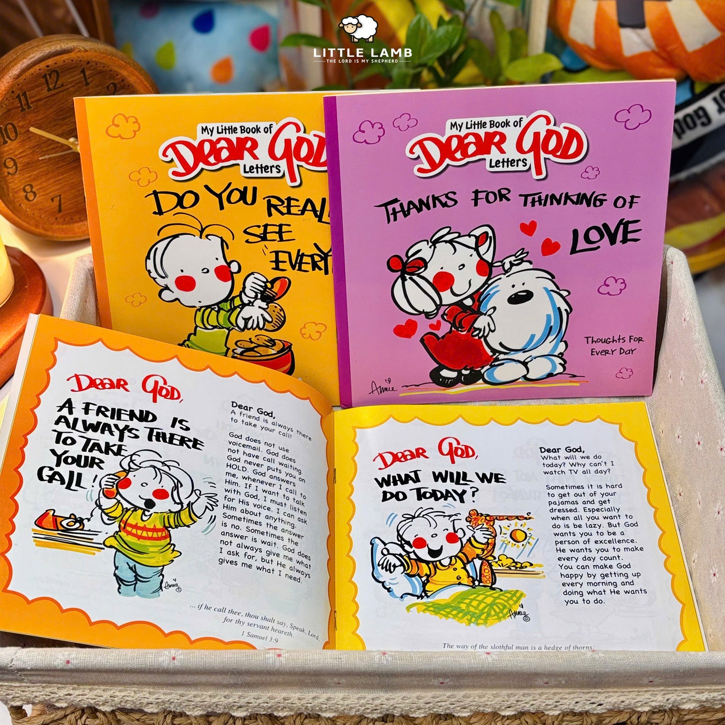 My Little Book of Dear God Letters - Inspirational Children’s Book Set