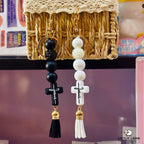 Handmade Christian Cross Keychain – Perfect Religious Gift for Friends & Family