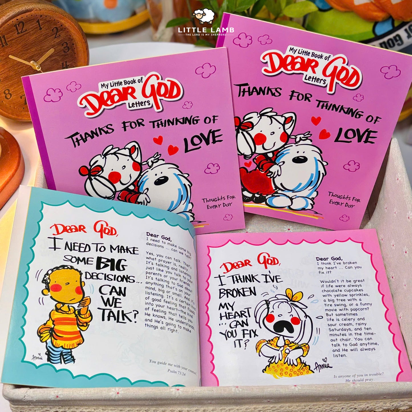 My Little Book of Dear God Letters - Inspirational Children’s Book Set